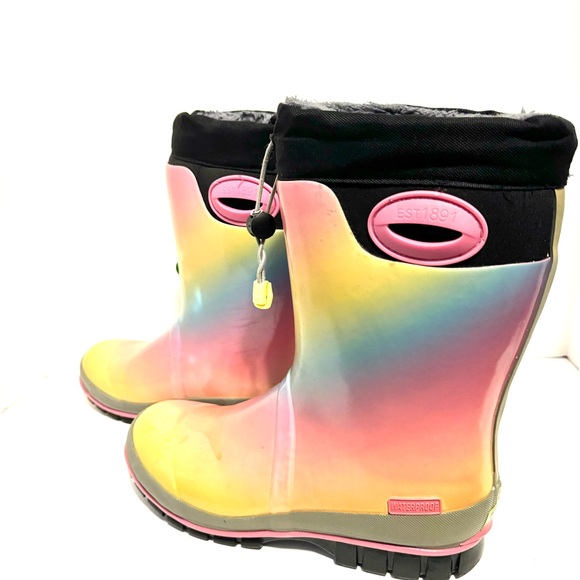 Kids Multi Color Boots - Picture 3 of 15
